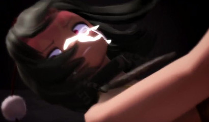 Girls gangbanged hard in hot hentai porn