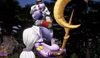 Tristana Mouth Fucks Blonde League Of Legends Warrior