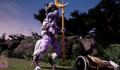 Tristana Mouth Fucks Blonde League Of Legends Warrior