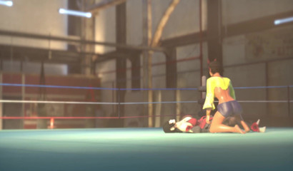 Josie and Eliza Fuck in the Ring in Tekken Porn Cartoon