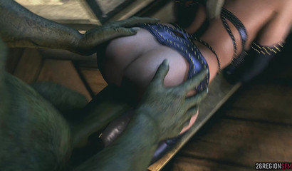 Cassie contre orc - 26RegionSFM