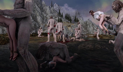 Giants Fuck Girls In Group Porn Skyrim