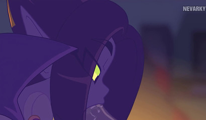 Sexy vampire suck and ride cock in hot porn cartoon