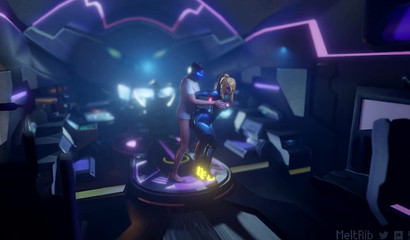 Metroid's busty blonde Samus Aran nasty rape