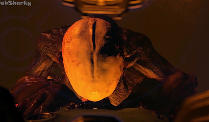 Animated POV sex with a monster from Doom