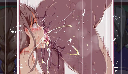 Japanese college girls gang banged and sprayed in hot hentai porn