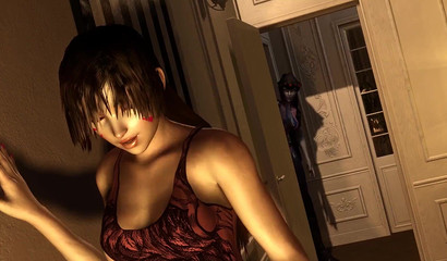 Widowmaker caught masturbating D.Va and fuck her with big futa-cock