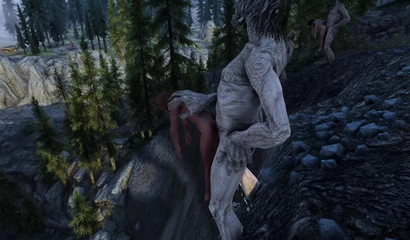 Giants rape girls in animated 3D porn Skyrim