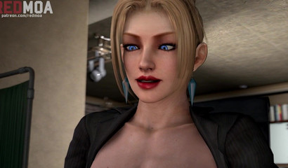 Rachel from the video game Dead or Alive is a great jerking off cock
