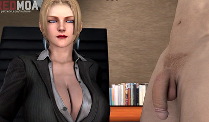 Rachel from the video game Dead or Alive is a great jerking off cock