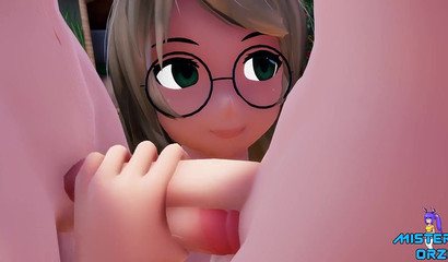 Two Animated Bisexuals DP Fuck Girlfriend