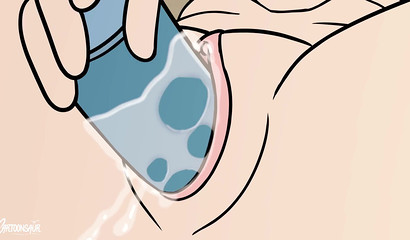 Redhead girl Wendy from Gravity Falls masturbates with dildo