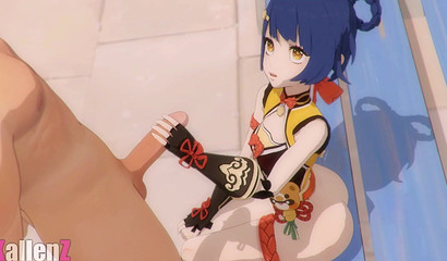 Xiangling from Genshin Impact - Kallenz