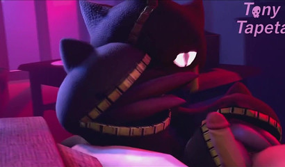 Porn pokemon Banett obediently sucks dick to his master