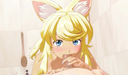 POV cartoon sex with 18 year old blonde