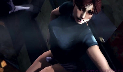 Teen Claire Redfield gets nasty doggystyle fucked on special assignment