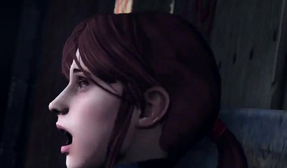 Teen Claire Redfield gets nasty doggystyle fucked on special assignment