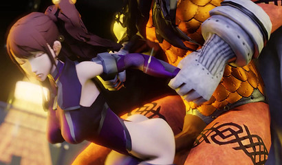 Defeated brunette gets brutally raped