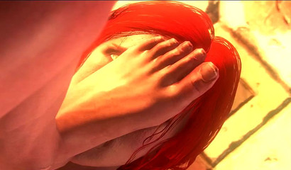 Blonde Ciri dominates fucking redhead girl Triss Merigold