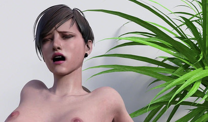 Moira Burton sucking BBC porn Resident Evil