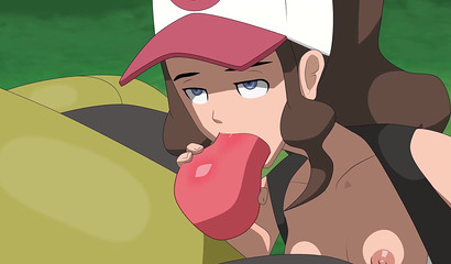 Young Trainer Deepthroats Pokemon in Hot Hentai Porn