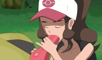 Young Trainer Deepthroats Pokemon in Hot Hentai Porn