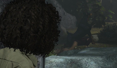 Girls Elena Fisher and Nadine Ross from Uncharted raped by dogs