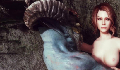 Monsters from The Elder Scrolls rape girls hard