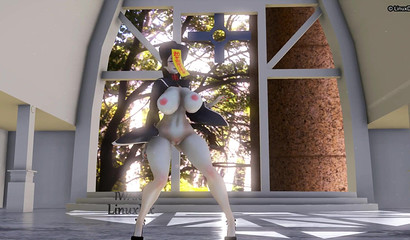 Hot anime geisha striptease will bring you to orgasm