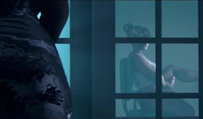 Mei from Overwatch caught jerking cock