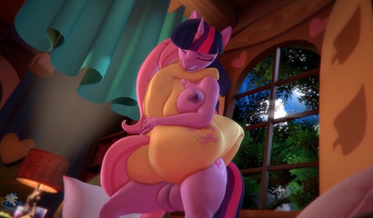 Twilight and Fluttershy [hooves-art]