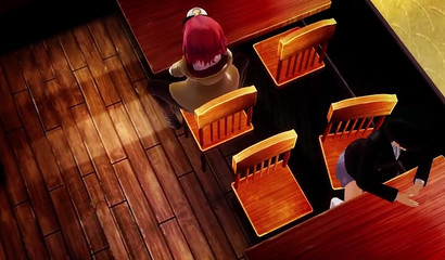 The mission to jerk off a dick in a cafe and not sleep failed!