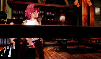 The mission to jerk off a dick in a cafe and not sleep failed!