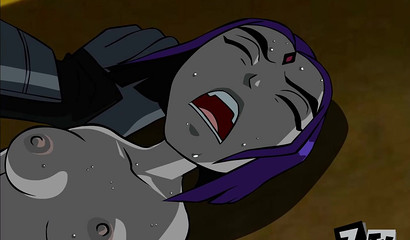 Teen Titans Raven gets her ass raped hard