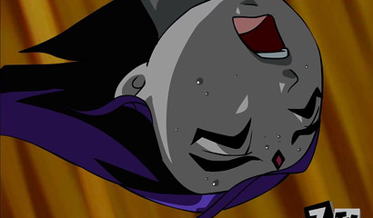 Teen Titans Raven gets her ass raped hard
