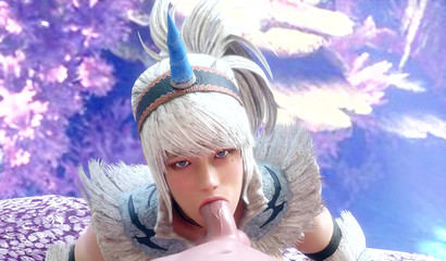 Beautiful swallow blowjob from sexy queen Kirin