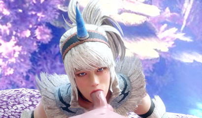 Beautiful swallow blowjob from sexy queen Kirin