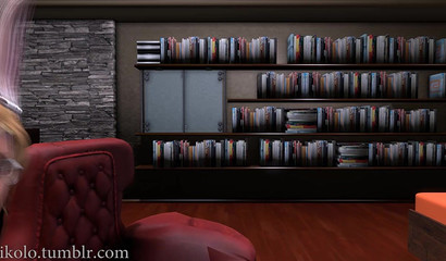 Fantastic group sex with triple penetration of futa-cocks in asshole