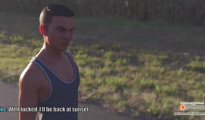 Sexy fellow traveler Amanda fucks by the road with an unknown driver