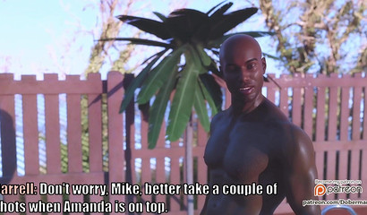 The photographer takes pictures of his girlfriend fucking with the black guy