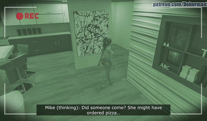 Hidden cam films double penetration in girl Amanda while having sex with black guys