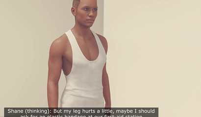 Black guy with big dick fuck doctor Diana in her cabinet