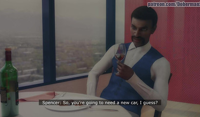 Black lover hard fucks a huge dick married woman Linda in a restaurant