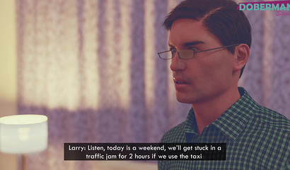 Curvy girl Linda gets fucked while standing in the subway with a stranger