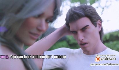 Black stranger fuck married blonde Sindy in public park