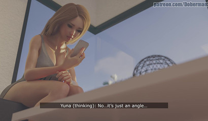 Tricky girl Yuna sucks her best friend's sleeping boyfriend's cock