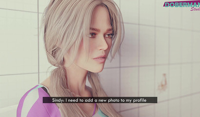 Blonde Sindy cheats on her boyfriend with his best friend