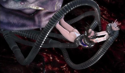 Compilation of hard rapes of asian girl Moca by different monsters