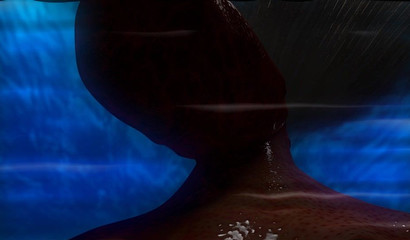 Huge octopus fucks with tentacles cute girl underwater