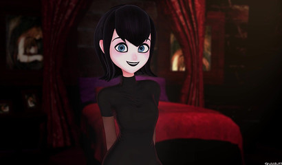 Zombie hard fuck in ass  pretty girl Mavis Dracula and cum on her face